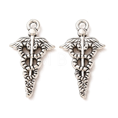 Tibetan Style Alloy Pendants AL-CBA5212-18AS-1