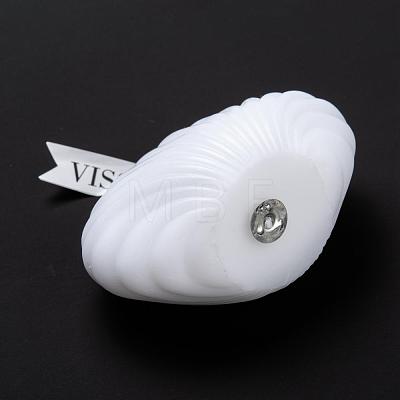 Shell Shaped Aromatherapy Smokeless Candles DIY-C001-06F-1