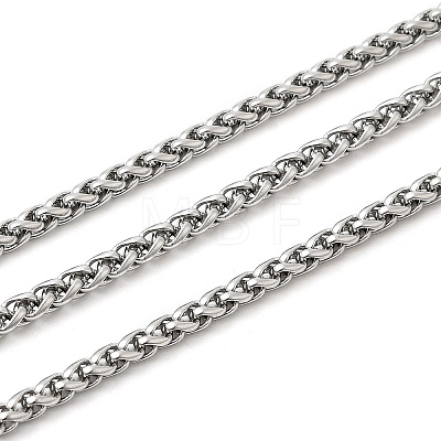 304 Stainless Steel Wheat Chains CHS-L033-03P-01-1