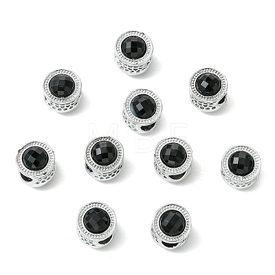 Alloy Acrylic European Beads FIND-YWC0011-04H-1