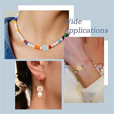 100Pcs Plastic Beads KY-YW0002-22-1