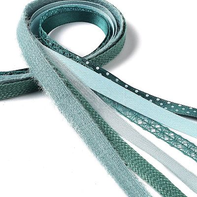 18 Yards 6 Styles Polyester Ribbon SRIB-C001-F02-1