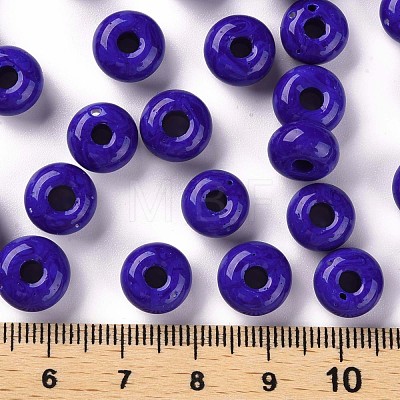 Opaque Colours Glass Round Beads SEED-S045-002A-A03-1