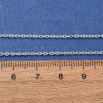 1.5MM 304 Stainless Steel Cable Chain Necklaces SA-CBA4160-21S-1