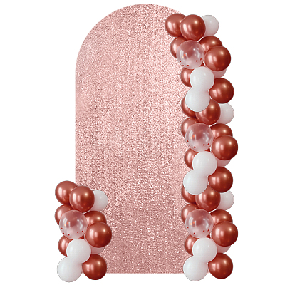 Fiber Wedding Arch Cover AJEW-WH20096-70C-1