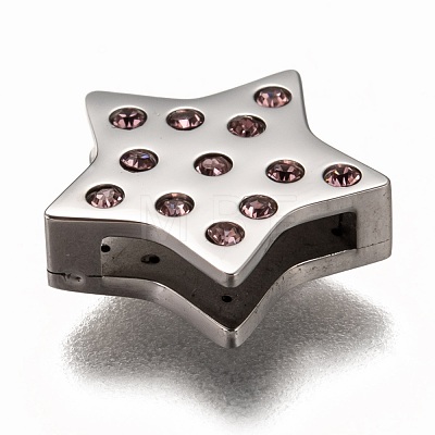 304 Stainless Steel Slide Charms STAS-P270-26P-02-1