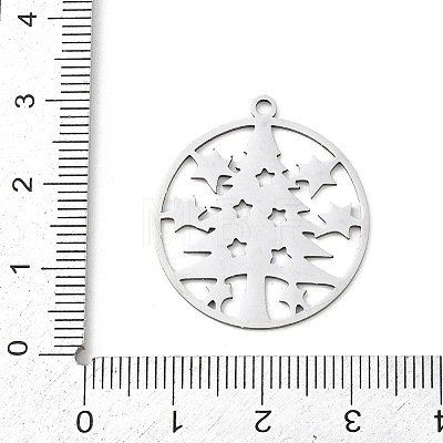 Christmas 201 Stainless Steel Pendants STAS-C156-01F-P-1