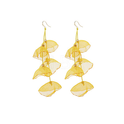 Bohemian Cloth Dangle Earrings WGED1C6-01-1