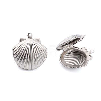 Stainless Steel Locket Pendants PW-WG6FFAD-01-1