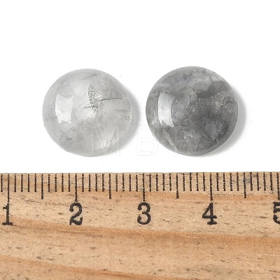 Natural Cloudy Quartz Cabochons G-Z075-06H-1