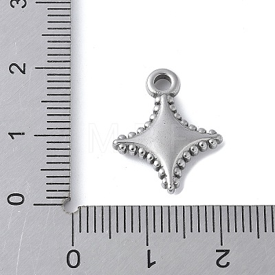 304 Stainless Steel Pendants STAS-E548-04P-1