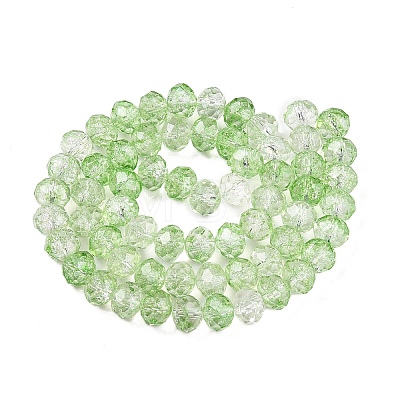 Transparent Glass Beads Strands X-GLAA-T023-4mm-A02-1