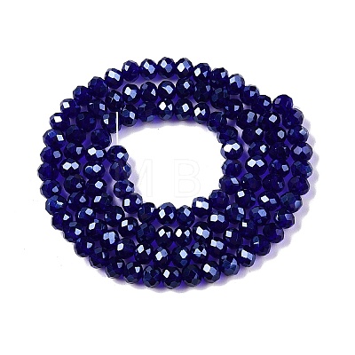 Electroplate Glass Beads Strands EGLA-A044-T4mm-A06-1