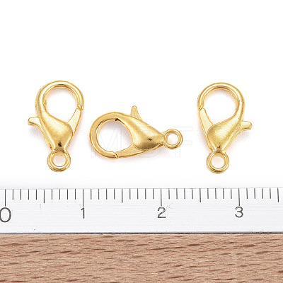 Zinc Alloy Lobster Claw Clasps E102-NFG-1