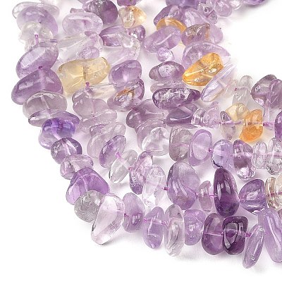 Natural Ametrine Beads Strands G-P622-A02-02-1