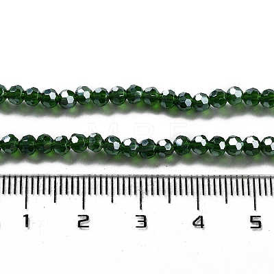 Electroplate Transparent Glass Beads Strands LS-EGLA-A035-T3mm-A10-1
