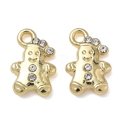 Christmas Alloy Crystal Rhinestone Pendants FIND-L026-01B-G-1