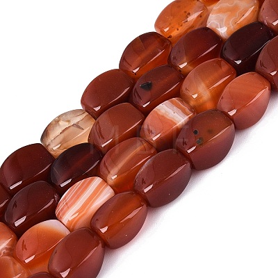 Natural Agate Beads Strands G-Q604-02A-10-1