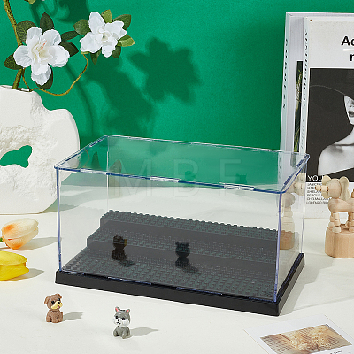 3-Tier Acrylic Minifigure Display Cases ODIS-WH0019-10A-1