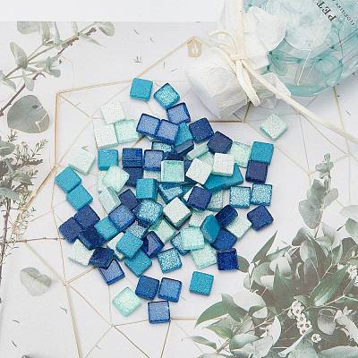 Glass Cabochons GLAA-WH0015-44-1