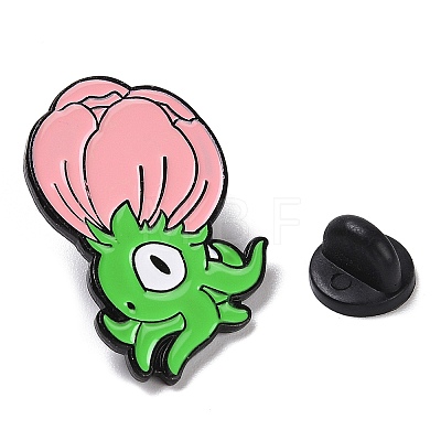 Cartoon Black Aolly Brooches JEWB-U005-03B-1