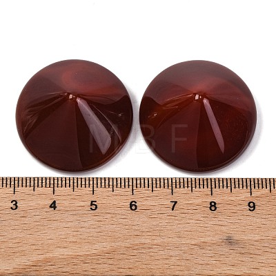 Natural Carnelian(Dyed & Heated) Cabochons G-Q184-01B-1