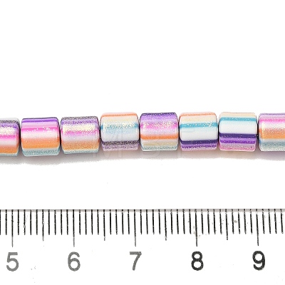 Polymer Clay Beads Strands CLAY-H006-04R-1