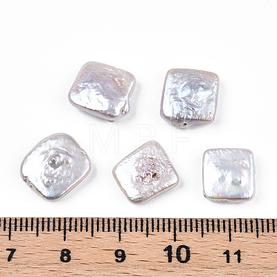 Baroque Natural Nucleated Pearl Keshi Pearl Beads PEAR-S020-K09-1-1