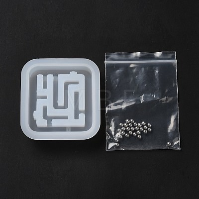 DIY Labyrinth Game Machine Quicksand Silicone Molds SIMO-H001-03-1