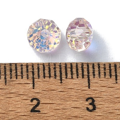 AB Color Plated Glass Beads EGLA-P059-03A-AB03-1