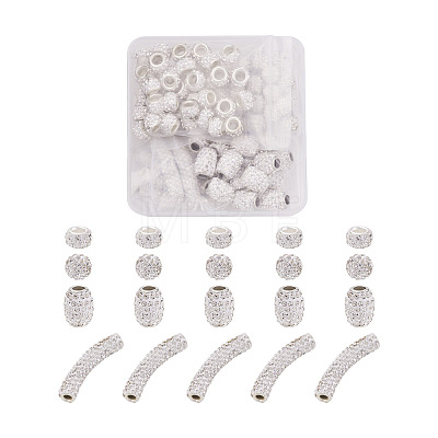 Cheriswelry Handmade Polymer Clay Rhinestone Beads RB-CW0001-02-1