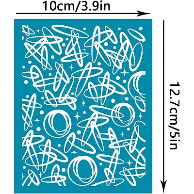 Silk Screen Printing Stencil DIY-WH0341-206-1