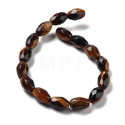 Natural Tiger Eye Beads Strands G-P520-C19-01-1
