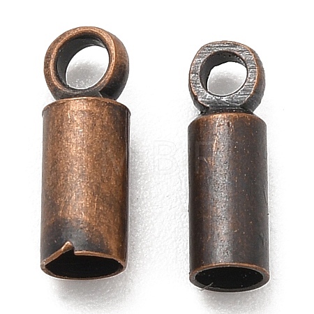 Brass Cord Ends KK-XCP0001-69R-1