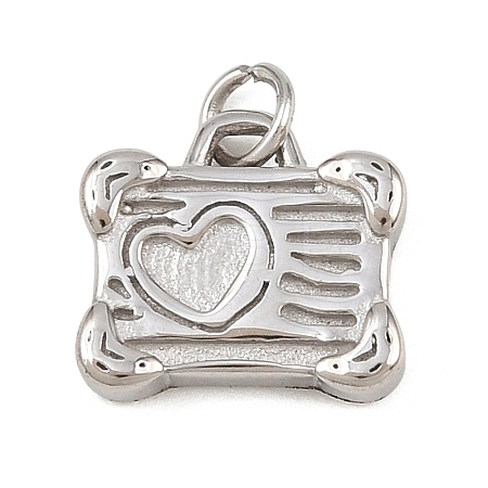 304 Stainless Steel Charms STAS-I360-03P-1