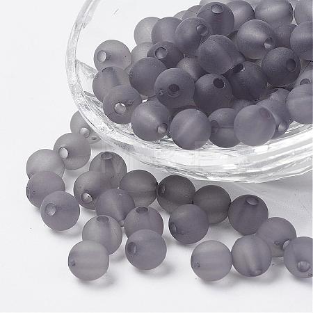 Transparent Acrylic Beads PL705-C62-1