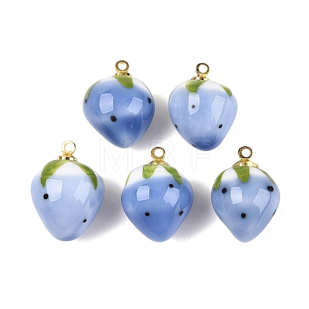 Handmade Porcelain Pendants PORC-N013-13B-04-1