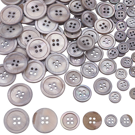3 Style Natural Shell Buttons BUTT-PH0001-21-1