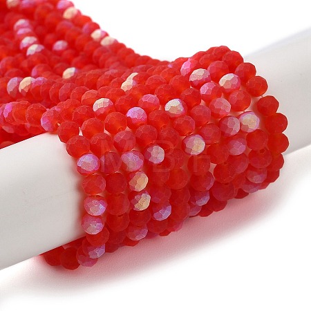 Transparent Glass Beads Strands X1-EGLA-A034-T4mm-MB01-1