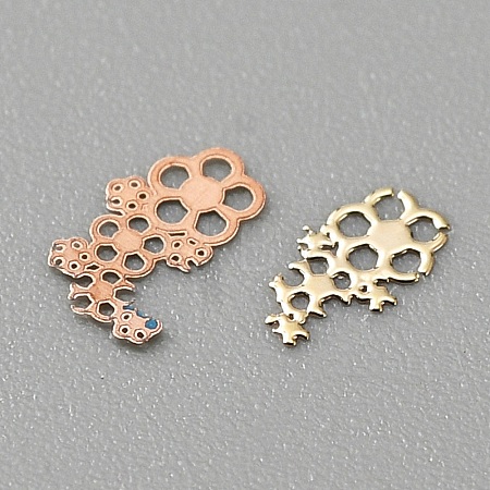 Brass Cabochons MRMJ-WH0003-11B-G-1