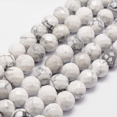 Natural Howlite Beads Strands X-G-D840-44-8mm-1