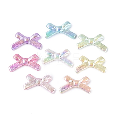 UV Plating Opaque Acrylic Beads OACR-N160-16-1