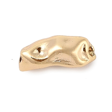 Nuggets Brass Beads KK-F889-01G-02-1