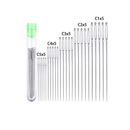 Stainless Steel Yarn Needles PW-WG55D3D-02-1