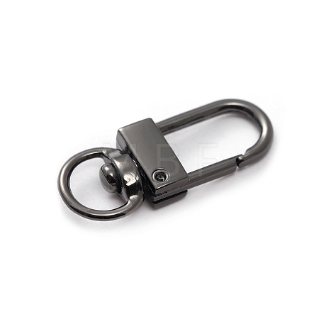 Alloy Swivel Snap Clasps PW-WG24595-03-1