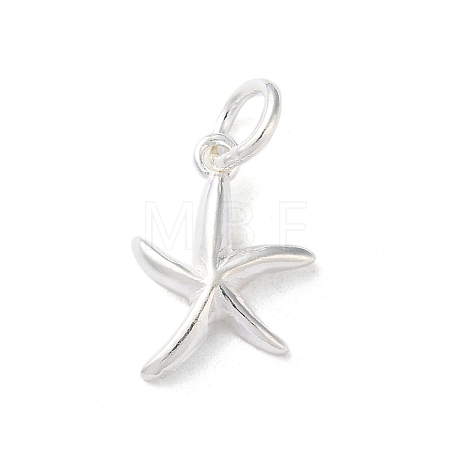 925 Sterling Silver Sea Animal Starfish Charms STER-E071-02S-07-1