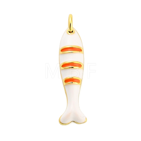 Brass Enamel Pendants KK-H527-05A-G02-1