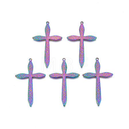 Ion Plating(IP) 304 Stainless Steel Big Pendants STAS-N098-060-1