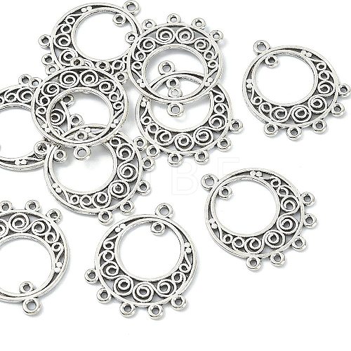Tibetan Style Alloy Chandelier Components Links TIBE-YW0001-53-1