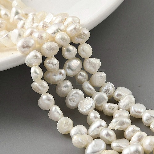 Natural Cultured Freshwater Pearl Beads Strands PEAR-A006-18A-1